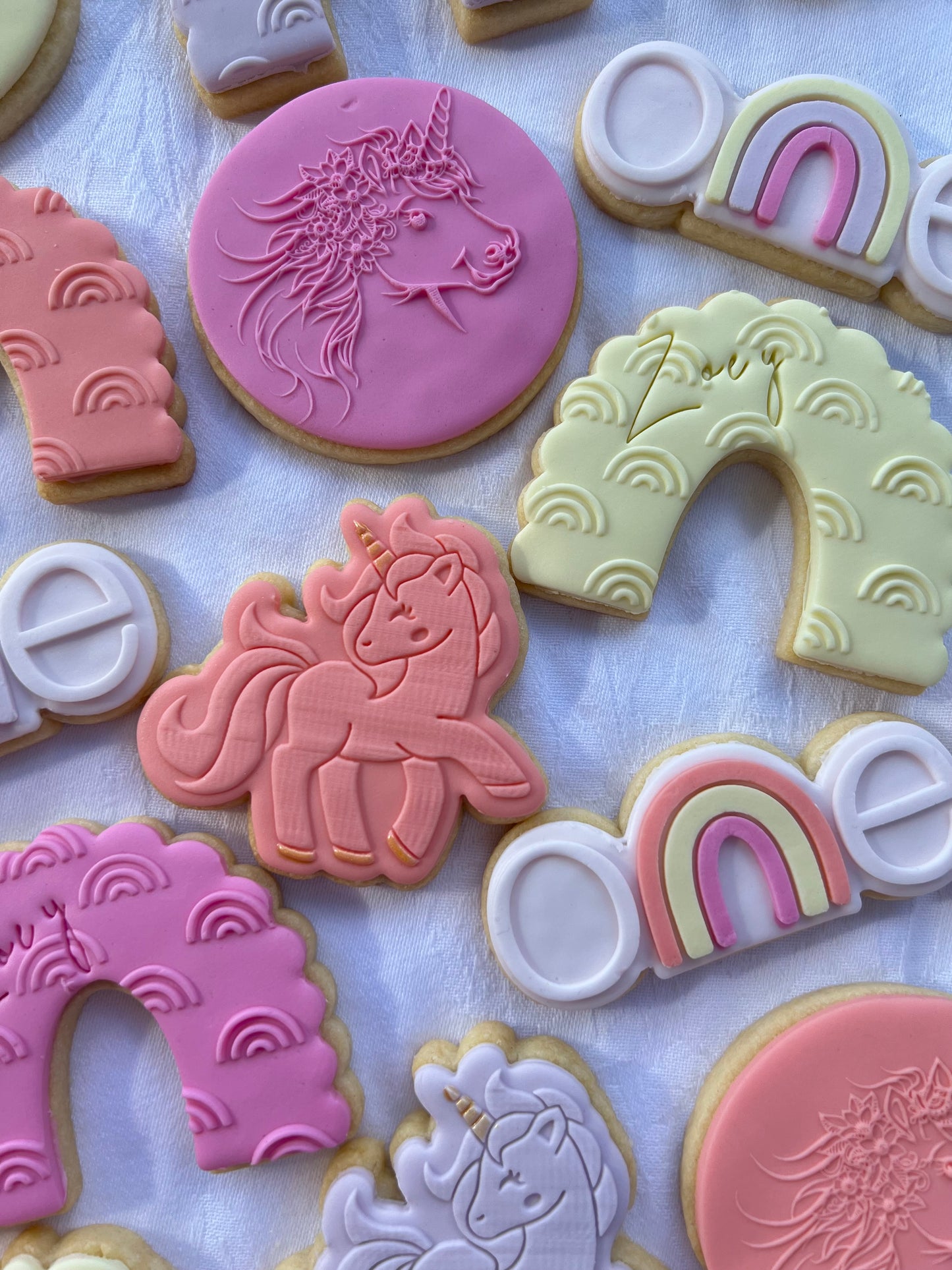 First Birthday Rainbows & Unicorns