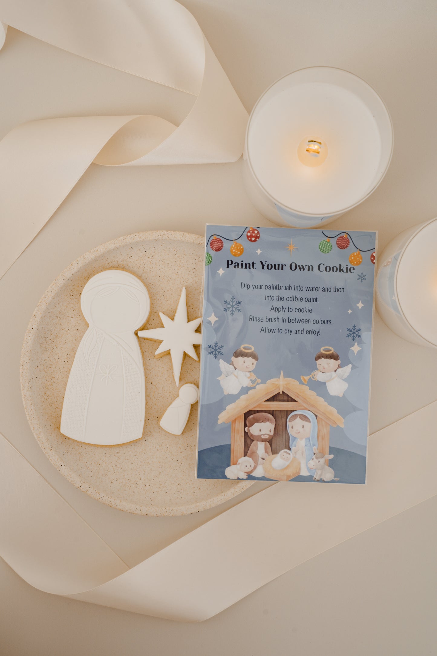 Nativity Paint Your Own Cookies