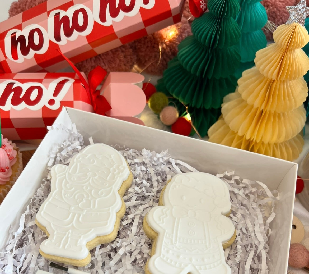 Paint & Sprinkle (Santa & Gingerbread Man)