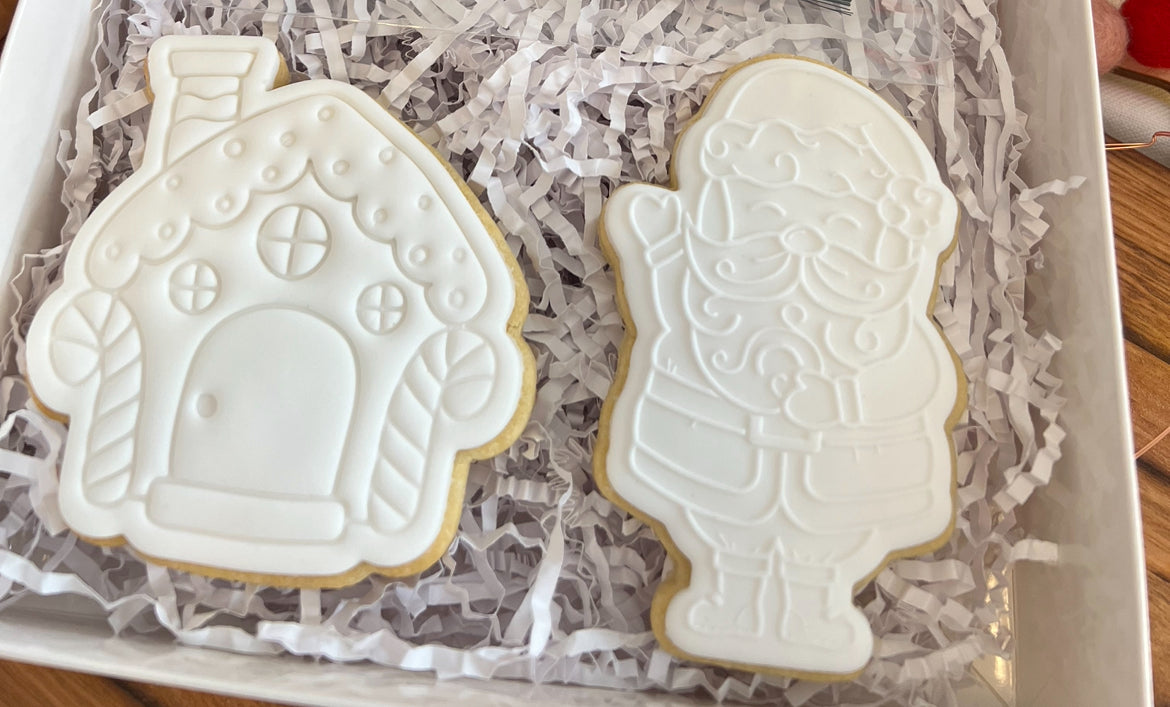 Paint & Sprinkle (Santa & Gingerbread House)