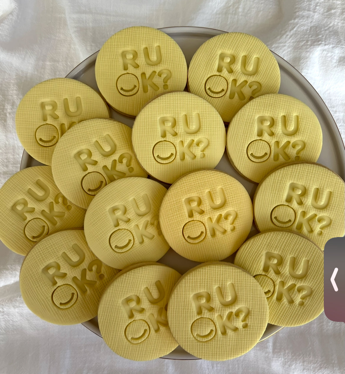 R U OK? DAY - Thursday September 11 2025 - $3.20 per cookie PRE ORDERS OPEN