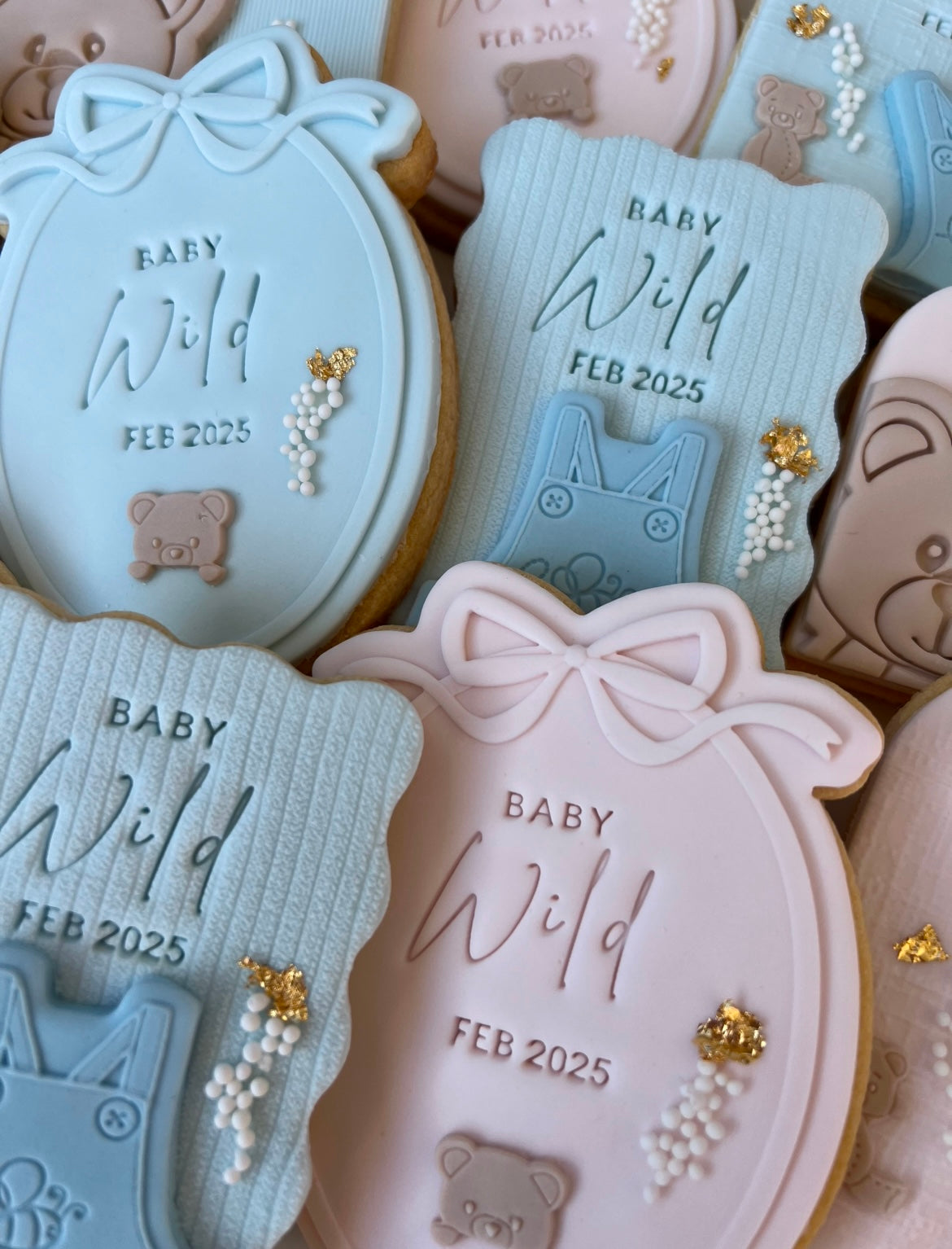 Baby Announcement Cookies