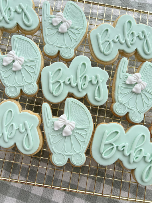 Vintage Pram Cookie Pack
