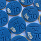 Birthday Cookies (with linen texture)