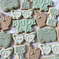 Bride To Be Cookie Pack (exc flowers on bride to be cookie)
