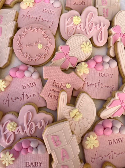 Baby Girl Cookies