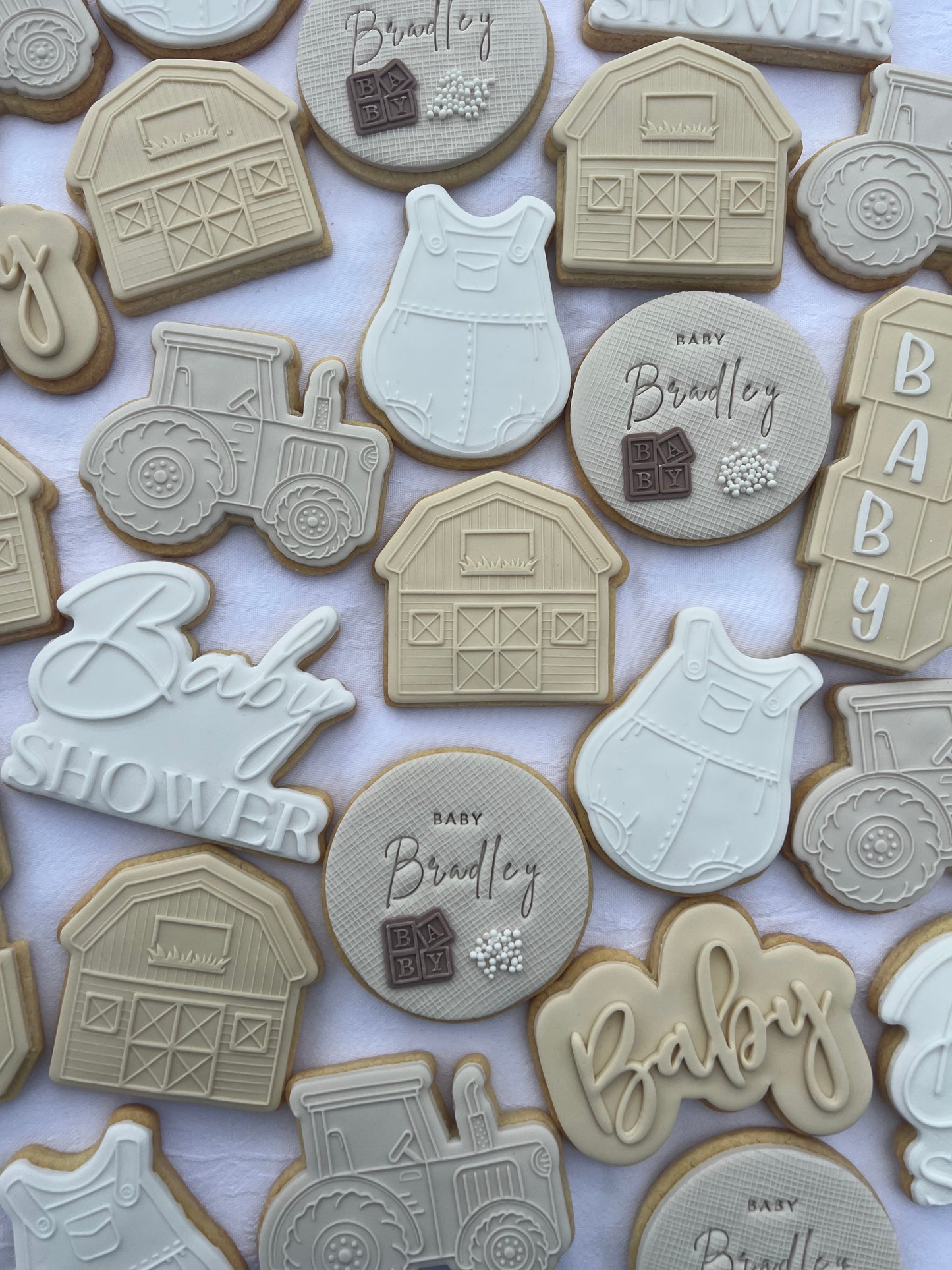 Farm - Baby Shower Cookies