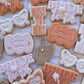 Bride To Be Cookie Pack (inc flowers on bride to be cookie)