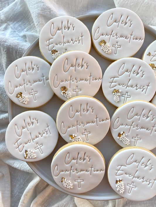 Confirmation / Baptism / Eucharist / Christening Cookies