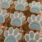 Merry Christmas Paw Print