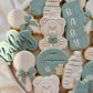 Cloud Baby Shower Cookies
