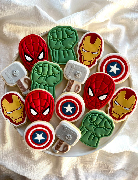 Superhero Cookies