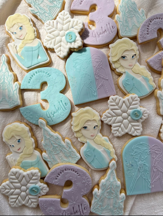 Frozen Cookie Pack 2 (2 Elsa Styles)