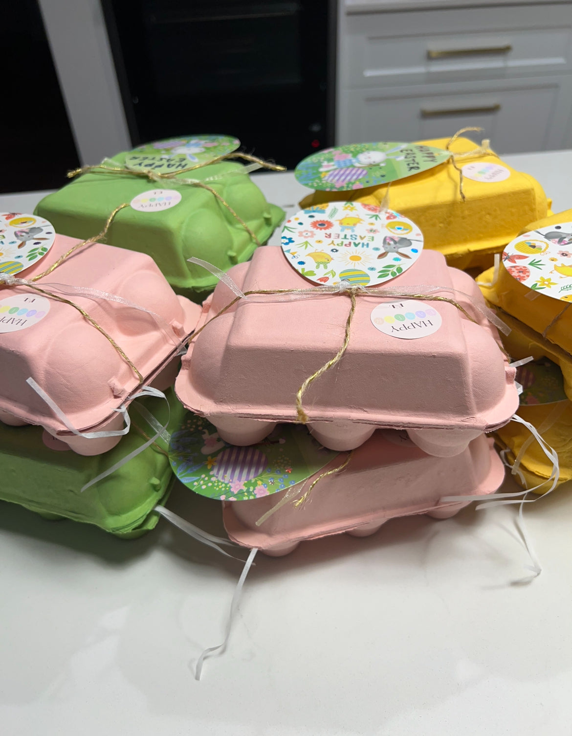 Paint Your Own Carton (Pink, Green or Yellow Carton)